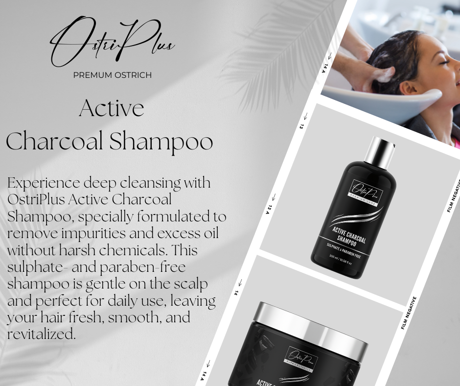 Active Charcoal Sulphate & Paraben free Shampoo